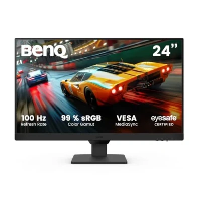 Image de BenQ GW2490E Écran LED 23.8&quot; 1920 x 1080 Full HD (1080p) @ 100 Hz IPS 250 cd/m² 1300:1 5 ms 2xHDMI, DisplayPort haut parleurs noir
