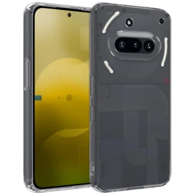 Afbeelding van Hoesje Geschikt voor Nothing Phone 3a Siliconen Case Hoes (3a) Transparant