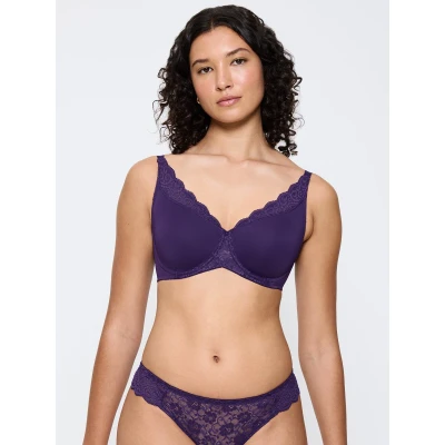 Afbeelding van Triumph Amourette Beugel BH, Dames, Maat: 80C, Royal purple