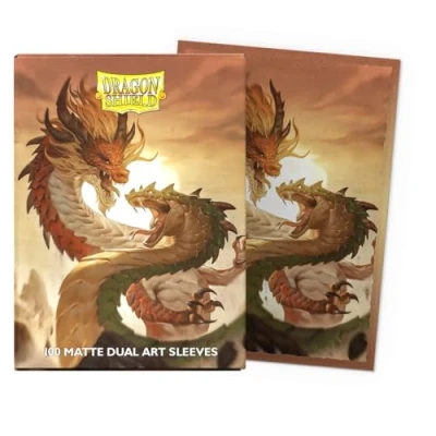 Afbeelding van Arcane Tinmen ApS ART12126 Dragon Shield Matte Dual Art Jaar van de Wood Snake 2025