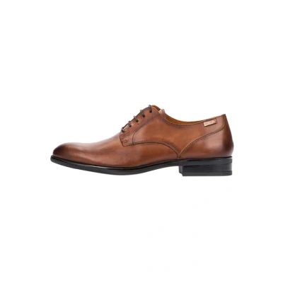 Afbeelding van Pikolinos Veterschoenen, Heren, Maat: 44, Dark brown Leer
