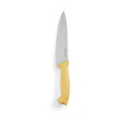 Afbeelding van Hendi Koksmes Geel HACCP Polypropyleen Heft 320 mm