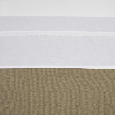 Afbeelding van Meyco Wieglaken Lace 75x100 White