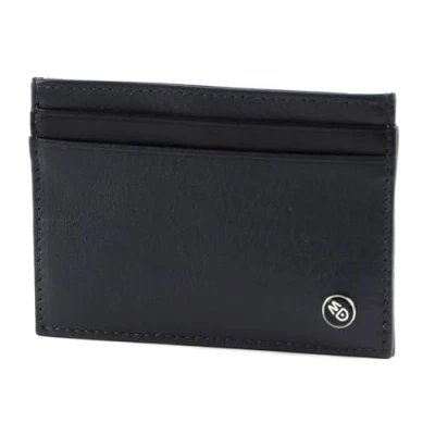 Afbeelding van MANDARINA DUCK Leren Portemonnee Downtown Wallet Navy Donkerblauw