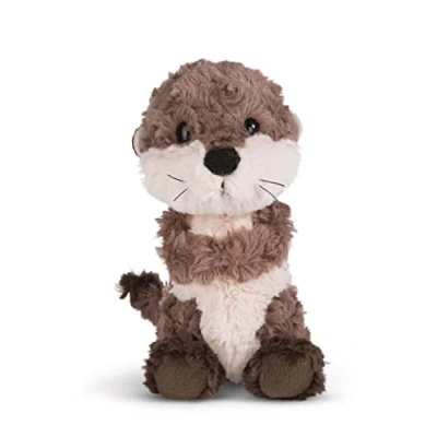 Afbeelding van NICI 49153 Otter Oda pluche knuffeldier van duurzaam zacht pluche, 25 cm, grijs