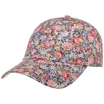 Afbeelding van Lipodo Allover Flowers Pet voor dames, baseballpet van katoen met klep, lente zomer, Roze