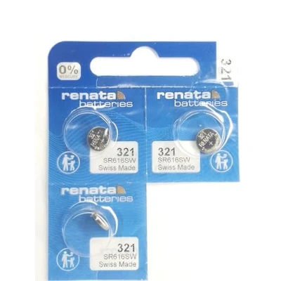 Afbeelding van RENATA Horlogebatterijen Watch 321 10 stuks