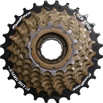 Afbeelding van Freewheel 7 speed Sunrace MFM2A 14 28 tands zink