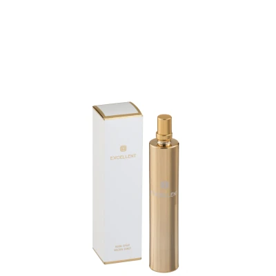 Afbeelding van J line Huisparfum excellent golden honey goud 3x16cm