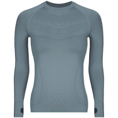 Afbeelding van Snocks Langarm Longsleeve, Dames, Maat: Large, Taubenblau