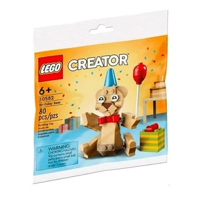 Afbeelding van LEGO Verjaardagsbeer 30582 polybag