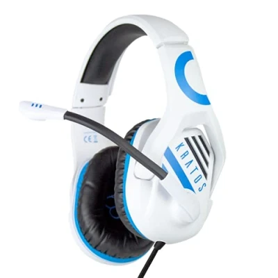 Afbeelding van Gaming Headset met Microfoon FR TEC Kratos Wit Blauw/Wit