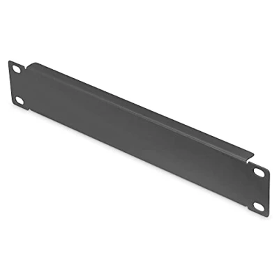 Afbeelding van Digitus DN 10 BPN 01 B inch Afdekking voor patchkast Vast inbouw Geschikt kastdiepte: vanaf 300 mm Zwart, Zwart (RAL 9005)