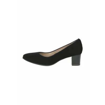 Afbeelding van Caprice Klassieke pumps, Dames, Maat: 38.5, Black suede Leer