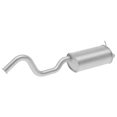 Afbeelding van HELLA 8LD 366 034 651 Einddemper Achter Met aanbouwdelen RENAULT: LAGUNA 1 Grandtour