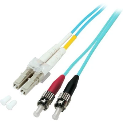 Afbeelding van 0.5 m Glasvezel Kabel LC ST OM3