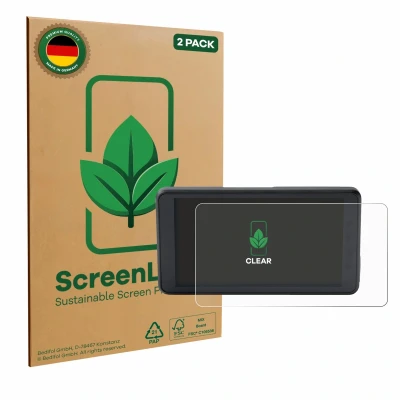 Afbeelding van ScreenLeaf Screenprotector voor BMW ConnectedRide Navigator 2024 Duurzame schermbescherming Folie Beschermfolie transparant (2 Stuks)