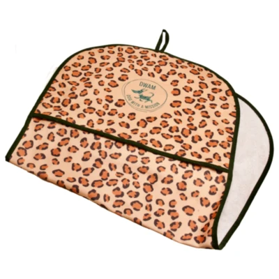 Afbeelding van Dwam Hondenhandoek Leopard Hondenvachtverzorging 83x41 cm