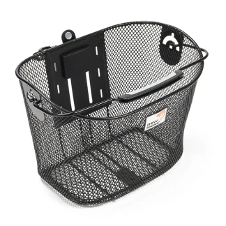 Afbeelding van Fietsmand New Looxs Toscane (19 liter, Smartlock, Afneembaar, Zwart)
