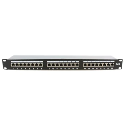 Afbeelding van MicroConnect Schakelpaneel, Server accessoires, Zwart