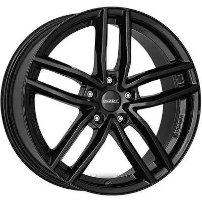 Afbeelding van Dezent Tr Black 7.0x17 5x108 ET48 70.1 Velg