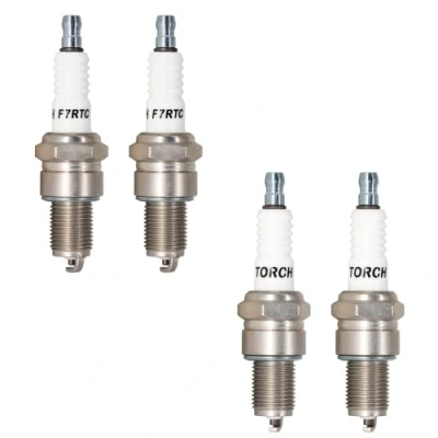 Afbeelding van TORCH 4 stuks F7RTC bougie solide klem vervangen voor 5534/BPR7ES V line 19, 7992/WR5DC 4038/WR5DP, 332/RN7YC 415/RN9YC 818/RN2C, W22EPR U/3088, R41CC XLS, OEM