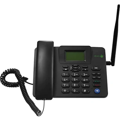 Afbeelding van doro 4100H Draadloze vaste telefoon Zwart