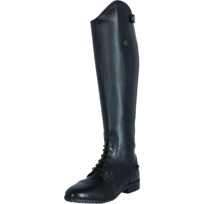 Afbeelding van HKM Valencia Unisex lederen rijlaarzen standaard lengte 36 46 zwart 41 EU