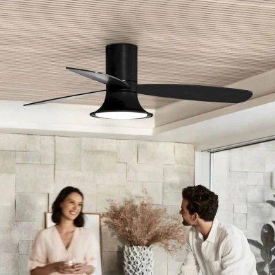 Afbeelding van Beacon Airfusion Flusso plafondventilator zwart 132 centimeter