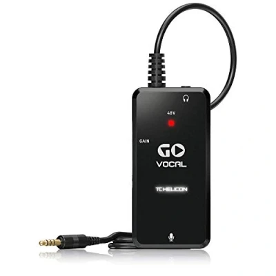 Afbeelding van TC Helicon Go Vocal mobiele microfoon preamp