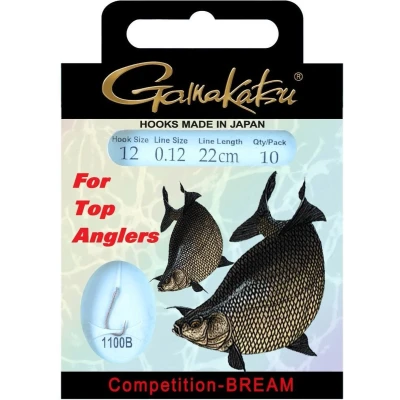 Afbeelding van Gamakatsu Competition Bream LS 1100 #14 (0,10mm) Witvis onderlijnen