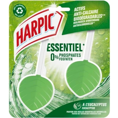 Afbeelding van Harpic Toiletblok Eco Eucalyptus Duo Block 2 stuks