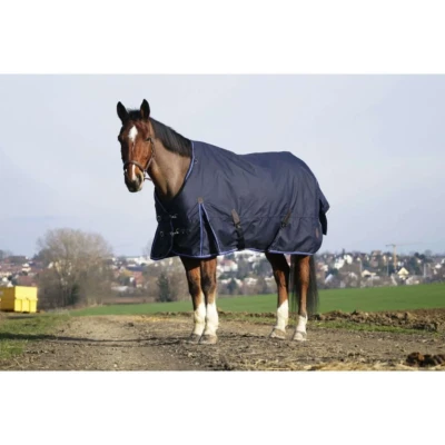 Afbeelding van Equithème Deken Classic 1200D 0g Navy 135/183