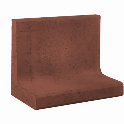 Afbeelding van L Element 50x30x50cm corten/bruin