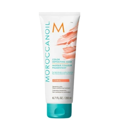Afbeelding van Moroccanoil Color Depositing Mask Coral 200 ml