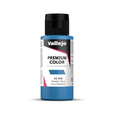 Afbeelding van Vallejo Premium verf, 60 ml, keuze uit verschillende kleuren metallic blauw