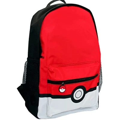 Afbeelding van Schoolrugzak Pokémon Zwart Rood 28 x 40 12 cm