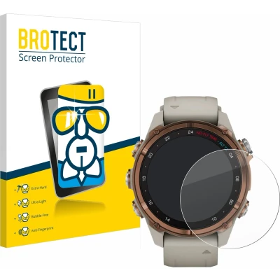 Afbeelding van BROTECT AirGlass kogelwerende glasfolie, Smartwatch beschermfolie, Transparant
