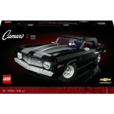 Afbeelding van LEGO Icons Chevrolet Camaro Z28 Klassieke Modelauto, Bouwpakket voor Volwassenen 10304