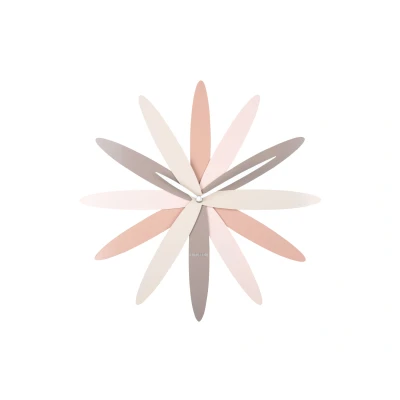 Afbeelding van Karlsson Wandklok Bloom Roze Ø45cm