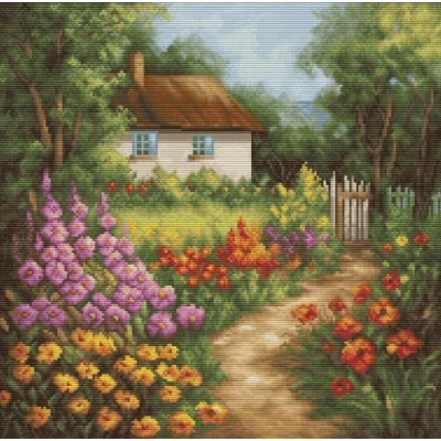 Afbeelding van Luca S The Country House borduren (pakket) BU5029