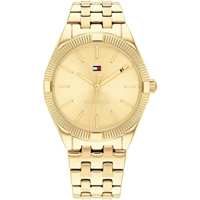 Afbeelding van Tommy Hilfiger Horloge goldcoloured, Dames, Maat: One Size, Gold coloured