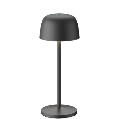 Afbeelding van Lindby Terraslampen met touchdimmer 1licht Gegoten aluminium, kunststof H: 27 cm zwart Inclusief lichtbron
