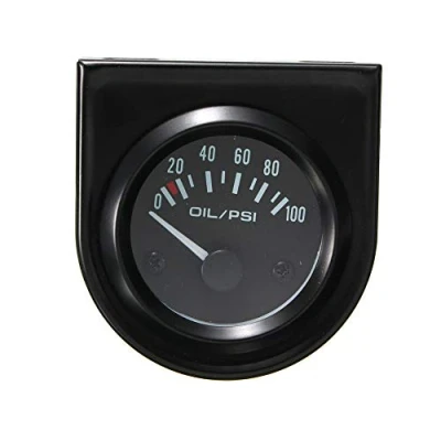 Afbeelding van Mintice 2&quot; 52mm Universele Auto Motor Rook Tint Len Licht Indicator Oliedrukmeter Meting Meter