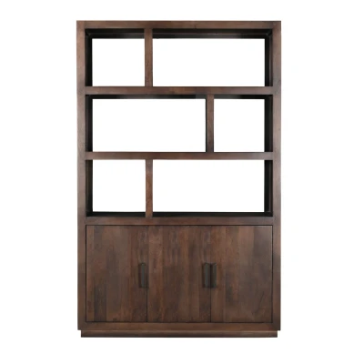 Afbeelding van Livingfurn Kabinetkast Jaxx Brown 145cm Mangohout