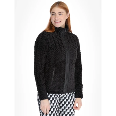 Afbeelding van Luhta Halmeniemi Fleece Vest Dames Basic Black M Zwart Truien &amp; Vesten