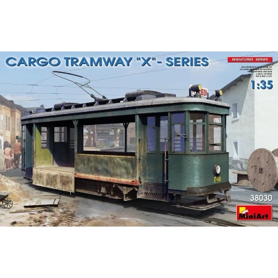 Afbeelding van 1:35 MiniArt 38030 Cargo Tramway X series Plastic Modelbouwpakket