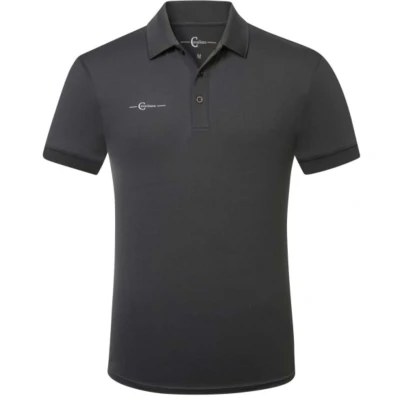 Afbeelding van Covalliero Poloshirt Heren Graphite L