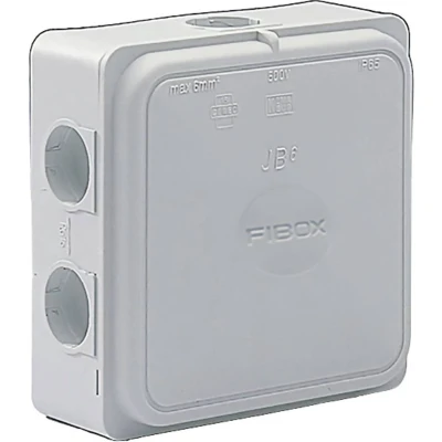 Afbeelding van Fibox JB 6 G Aftakkast (l x b h) 110 49 mm Grijs (RAL 7035) IP65 1 stuk(s)