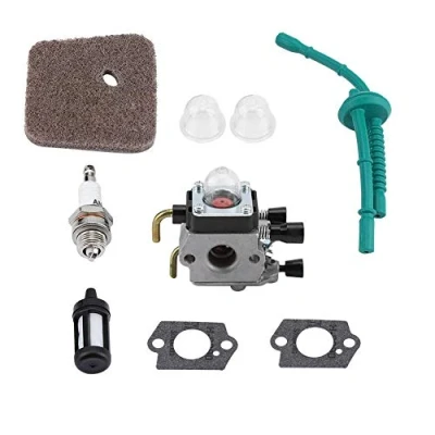 Afbeelding van Carburateur Set Voor STIHL FS55 FS55R FS55RC FS38 KM55 HL45 KM55R Luchtfilter Brandstof Driving Kit Kaarsen